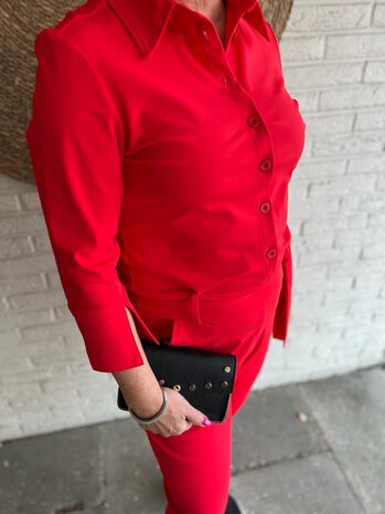 Mi Piace JUMPSUIT TRAVELSTOF 202033 RED