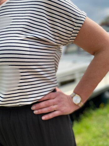 JDY JDYSISSY S/S O-NECK TOP JRS