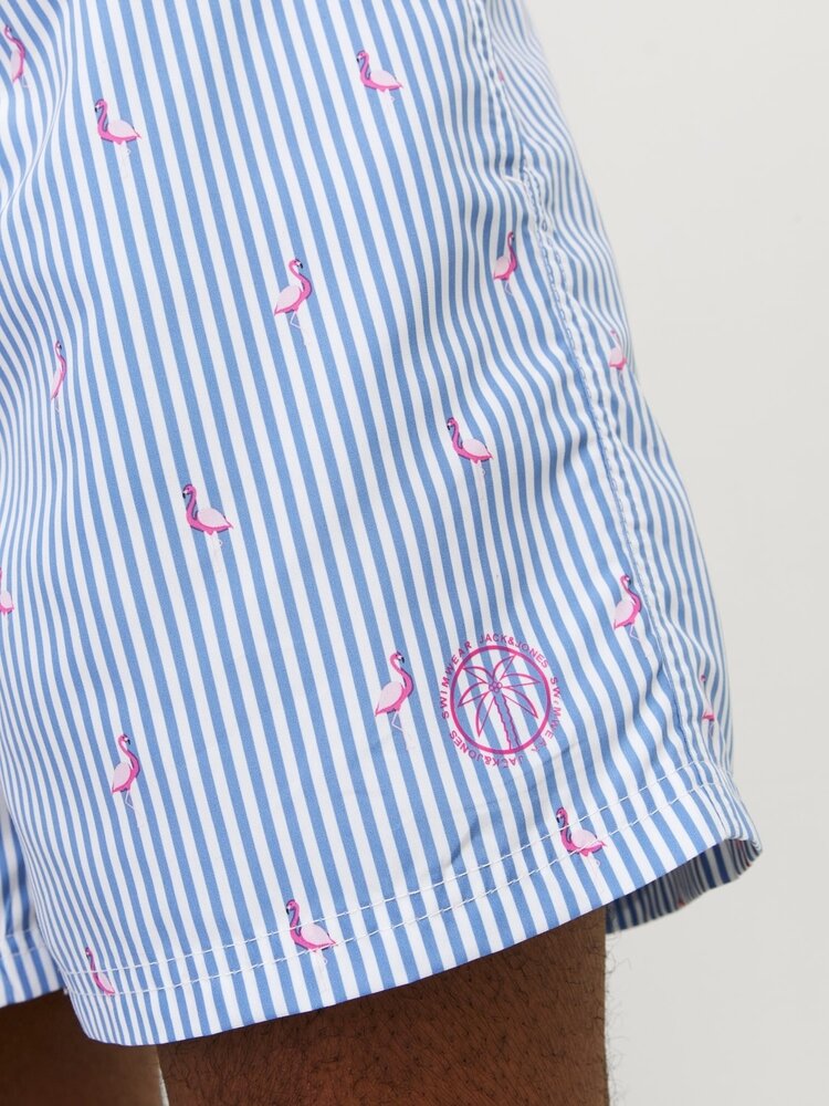 Jack en Jones JPSTFIJI JJSWIM SMALL STRIPES LY SN PACIFIC COAST