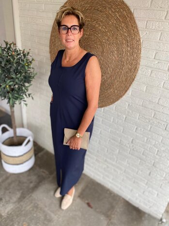 Mi Piace JURK TRAVELSTOF 202278 DARK BLUE