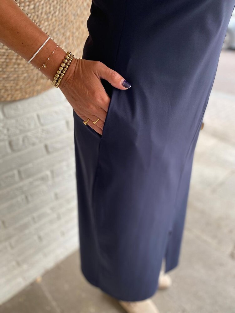 Mi Piace JURK TRAVELSTOF 202278 DARK BLUE