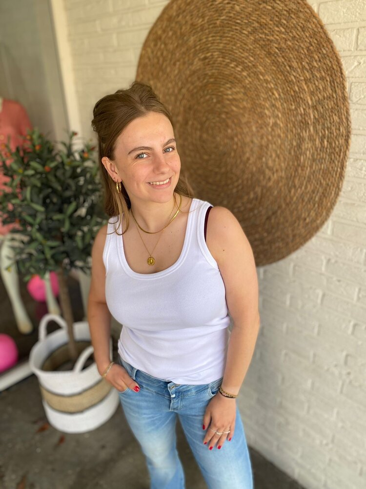 Cup Of Joe Denim TOP OLIVIA