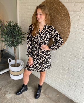 JDY JDYMARLOWE L/S SHIRT DRESS WVN