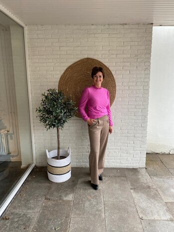 JDY JDYGEGGO MIA LONG CHECK PANT JRS NOOS