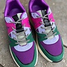 Poelman SNEAKER CAROCEL GREEN/BLACK/PURPLE Poelman SNEAKER CAROCEL GREEN/BLACK/PURPLE