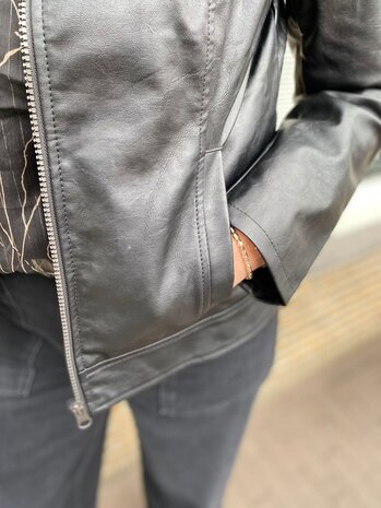 JDY JDYEMILY FAUX LEATHER JACKET OTW NOOS