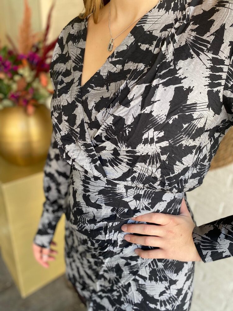 JDY JDYLINE LIFE L/S FITTED WRAP DRESS WVN JDY JDYLINE LIFE L/S FITTED WRAP DRESS WVN