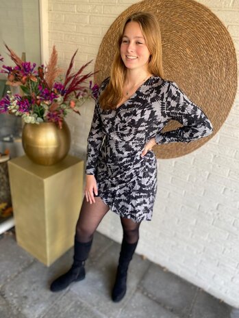 JDY JDYLINE LIFE L/S FITTED WRAP DRESS WVN JDY JDYLINE LIFE L/S FITTED WRAP DRESS WVN