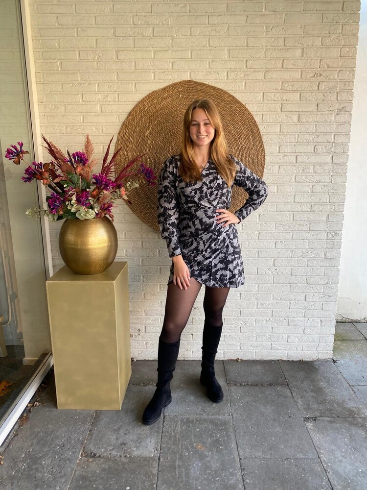 JDY JDYLINE LIFE L/S FITTED WRAP DRESS WVN JDY JDYLINE LIFE L/S FITTED WRAP DRESS WVN