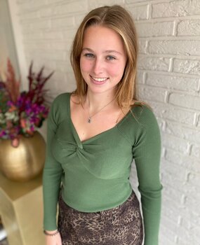 Ydence KNITTED TOP BOWIE