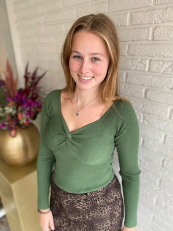 Ydence KNITTED TOP BOWIE