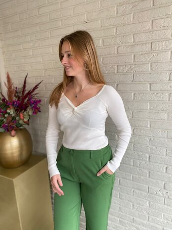 Ydence KNITTED TOP BOWIE