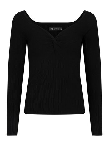 Ydence KNITTED TOP BOWIE