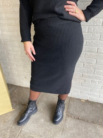 JDY JDYANNIE LIFE RIB SLIT SKIRT KNT JDY JDYANNIE LIFE RIB SLIT SKIRT KNT