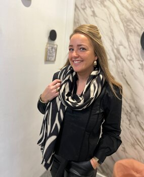 SJAAL ZEBRA ZWART/WIT SJAAL ZEBRA ZWART/WIT