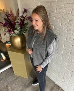 GILET TEDDY ONE SIZE