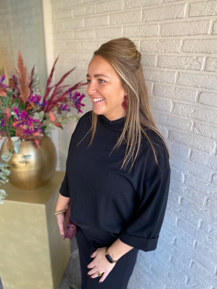 JDY JDYGEGGO LIFE 3/4 HIGHNECK TOP JRS DIA