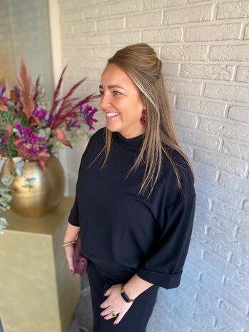 JDY JDYGEGGO LIFE 3/4 HIGHNECK TOP JRS DIA