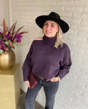 JDY JDYDEBBIE L/S CUT OUT RN PULLOVER KNT JDY JDYDEBBIE L/S CUT OUT RN PULLOVER KNT