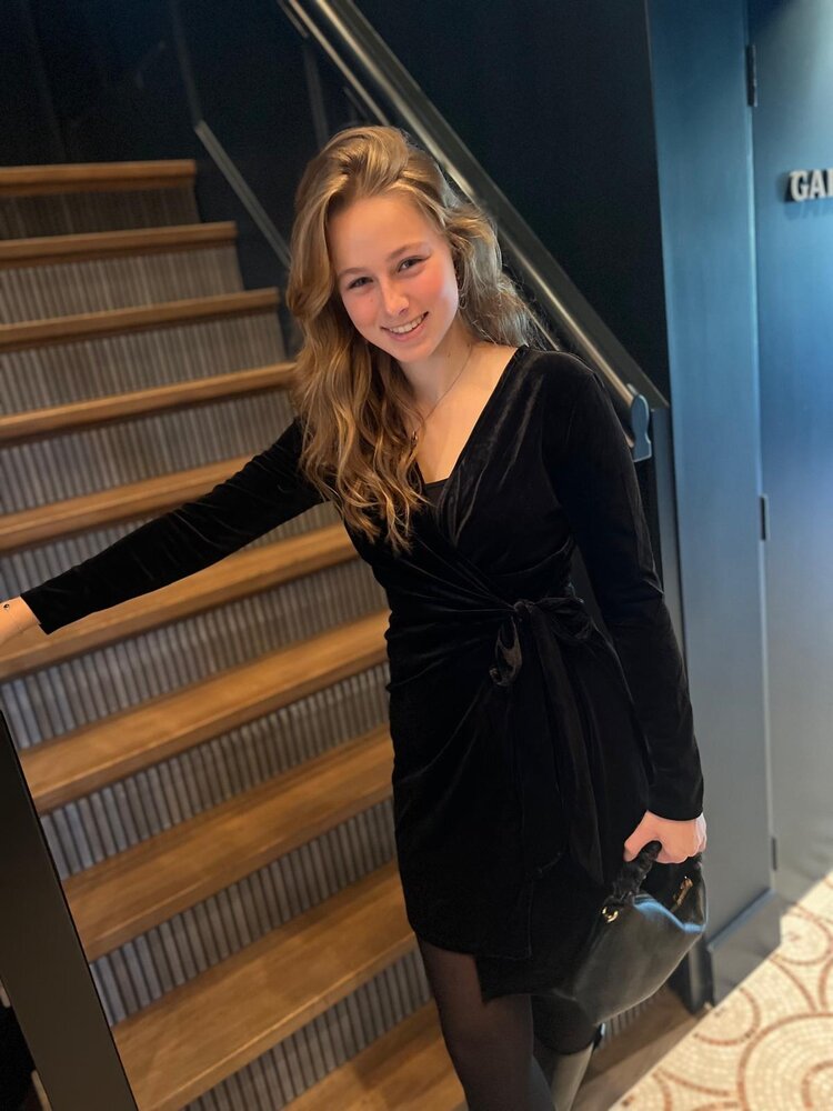 JDY JDYSANDY L/S VELVET WRAP DRESS JRS JDY JDYSANDY L/S VELVET WRAP DRESS JRS