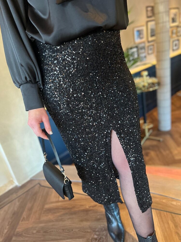 PAILLETTEN ROK ONE SIZE
