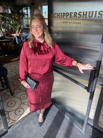 PAILLETTEN ROK ONE SIZE