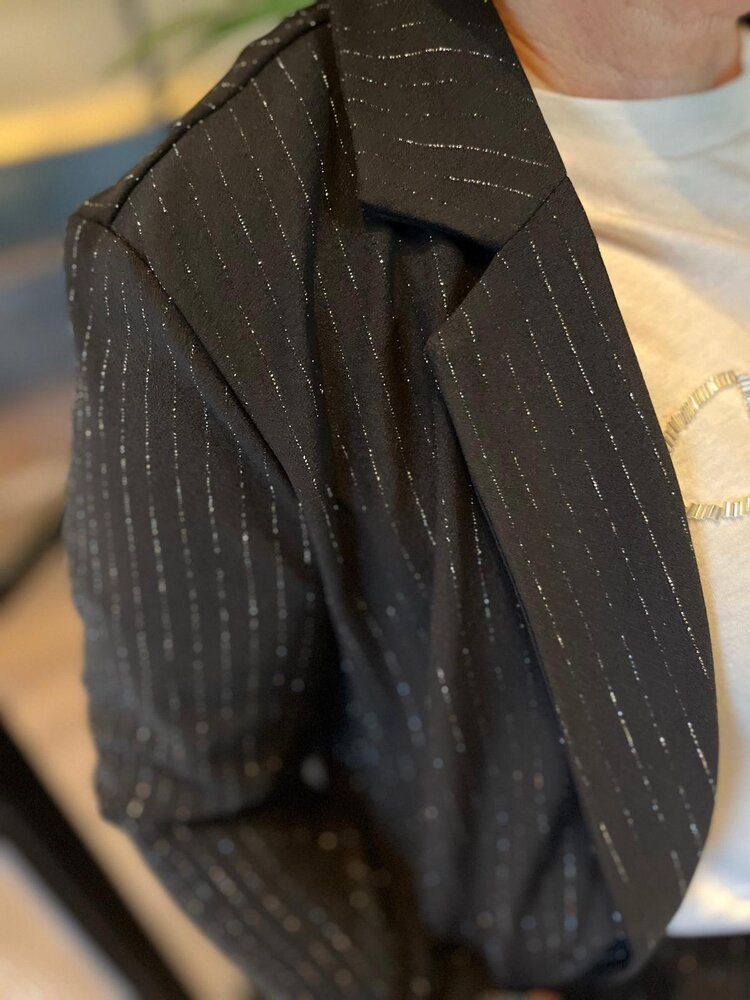 JDY JDYMARY L/S LUREX BLAZER JRS