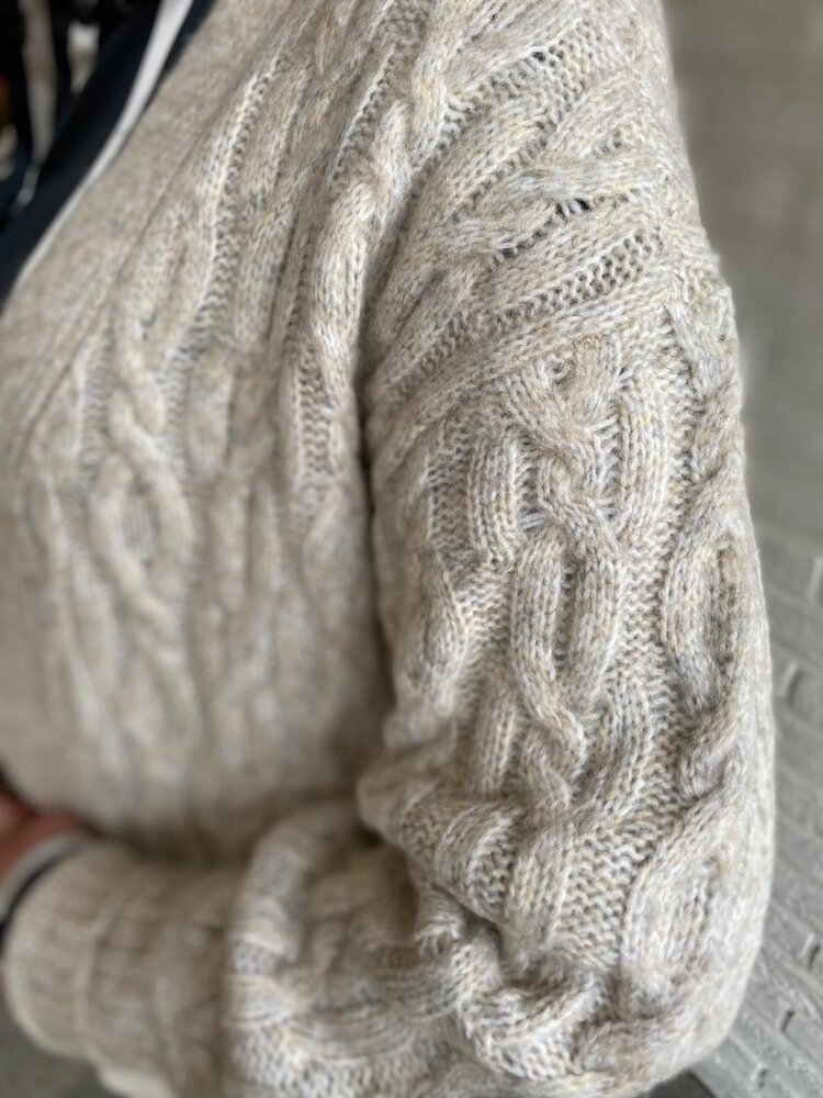 JDY JDYBLISS LS OPEN LONG CABLE CARDIGAN KNT JDY JDYBLISS LS OPEN LONG CABLE CARDIGAN KNT