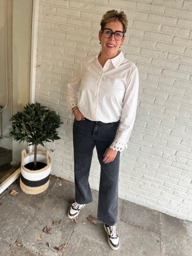 JDY JDYMIMI L/S CUTOUT SHIRT WVN