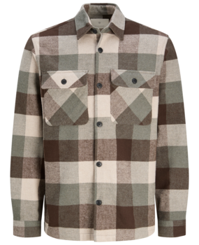 Jack en Jones JPRRAYMOND MELANGE CHECK LS OVERSHIRT SN Jack en Jones JPRRAYMOND MELANGE CHECK LS OVERSHIRT SN