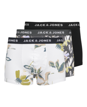 Jack en Jones JACABSTRACT TRUNKS 3 PACK SN Jack en Jones JACABSTRACT TRUNKS 3 PACK SN
