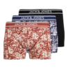 Jack en Jones JACRETRO FLOWER TRUNKS 3 PACK SN OCEAN CAVERN/ARIBIAN SP