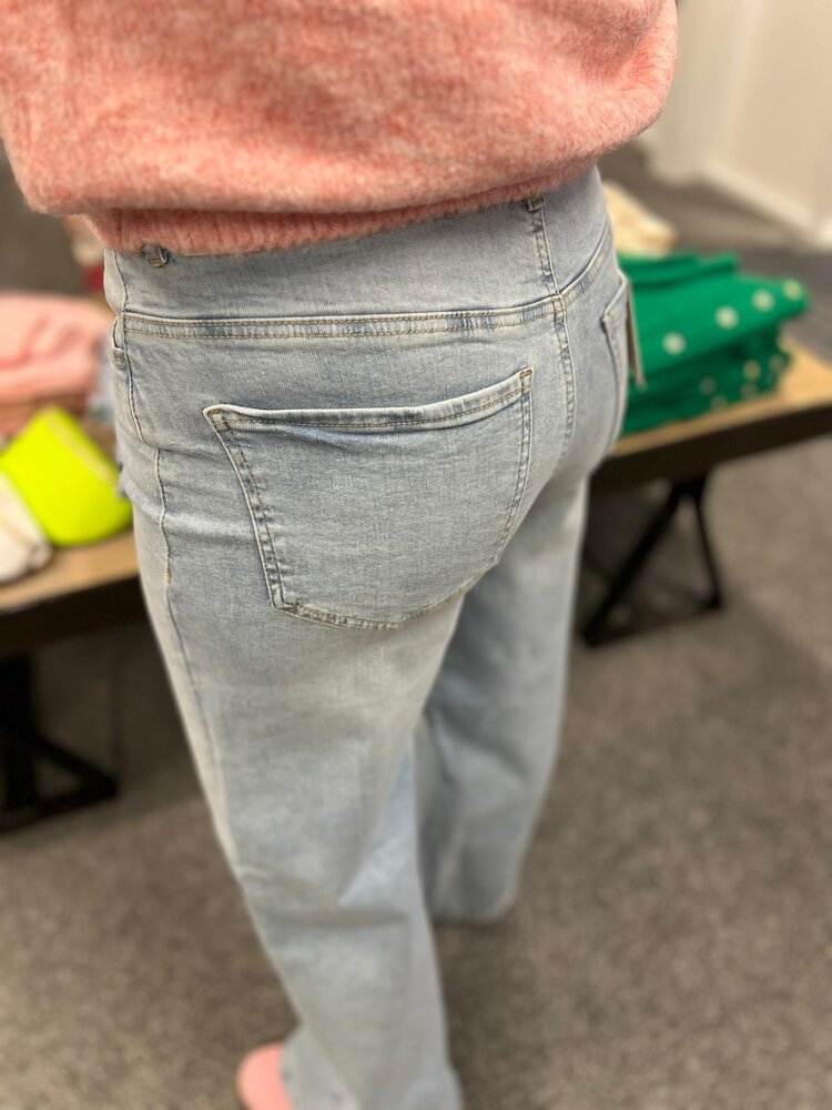 JDY JDYFELINA-FINA HW WIDE JNS LBD DNM NOOS LIGHT BLUE DENIM