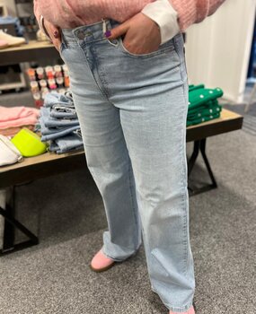 JDY JDYFELINA-FINA HW WIDE JNS LBD DNM NOOS LIGHT BLUE DENIM