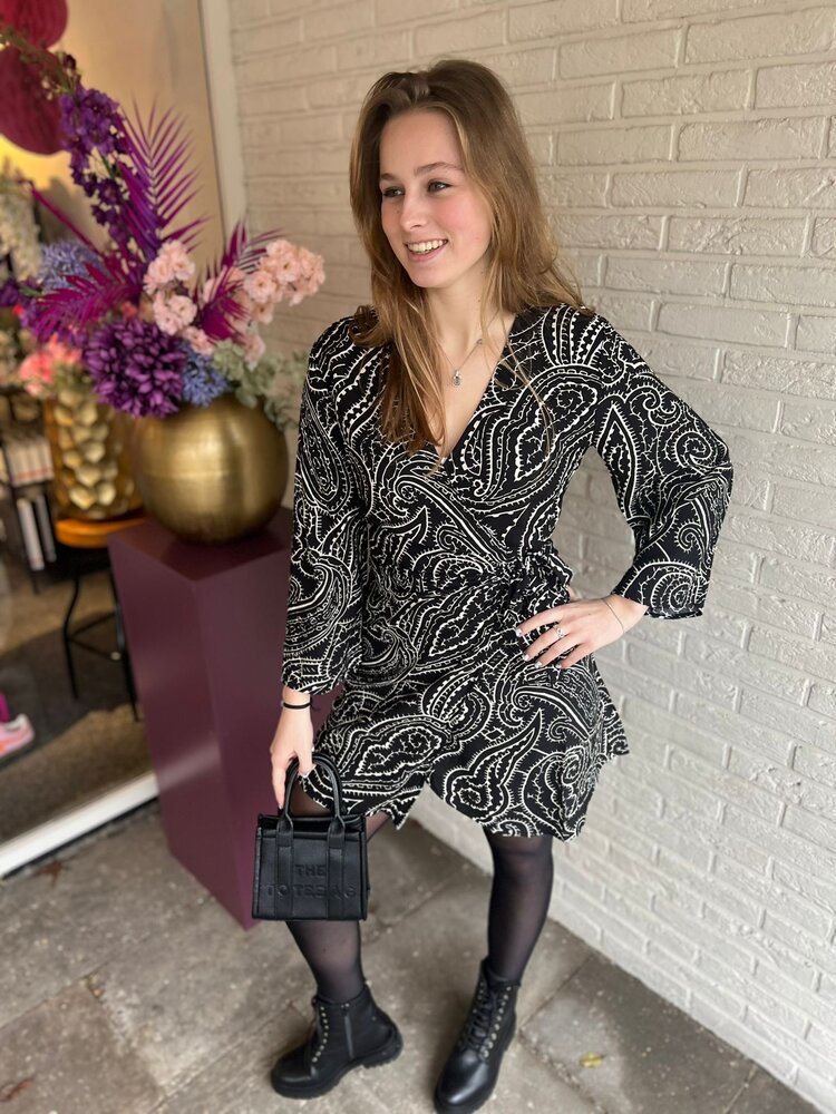 JDY JDYPEPPER 7/8 WRAP DRESS WVN DIA