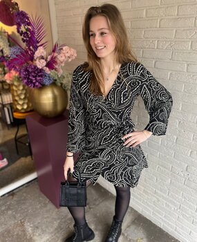 JDY JDYPEPPER 7/8 WRAP DRESS WVN DIA