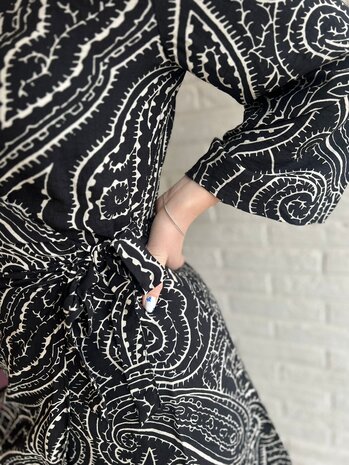 JDY JDYPEPPER 7/8 WRAP DRESS WVN DIA