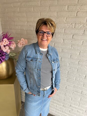 JDY JDYMOON L/S JACKET DNM MIX MEDIUM BLUE DENIM