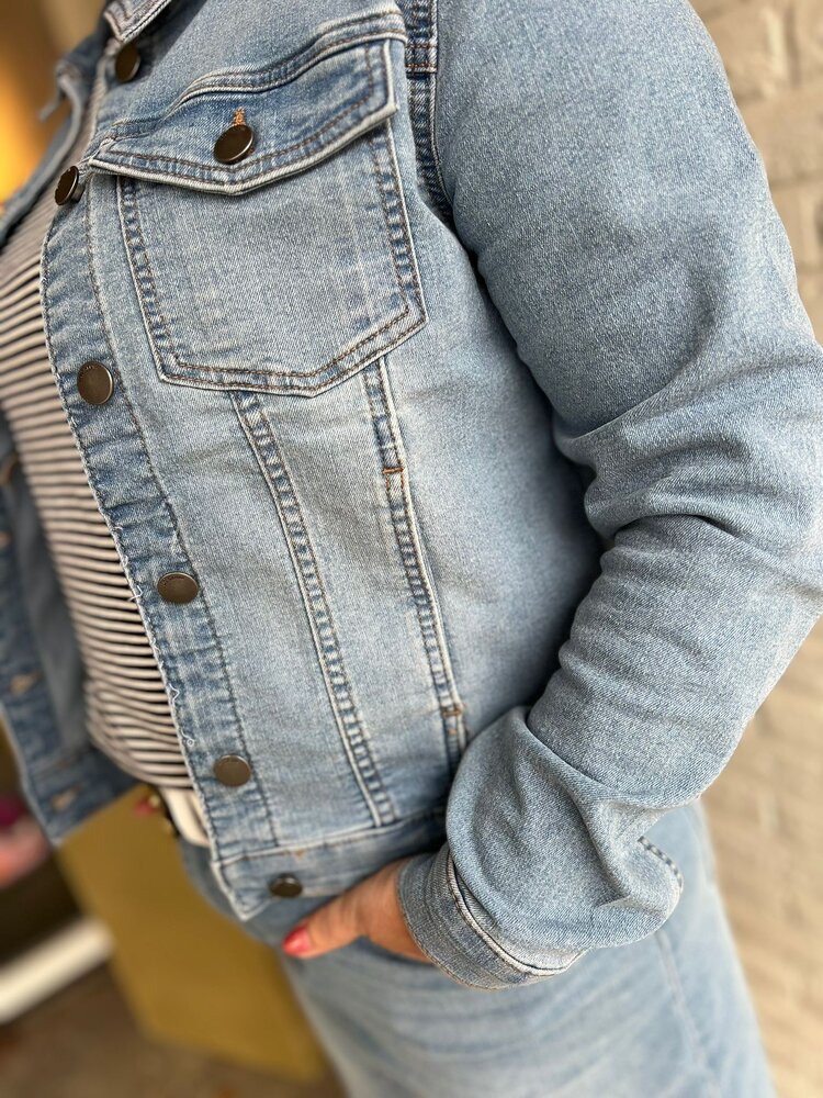 JDY JDYMOON L/S JACKET DNM MIX MEDIUM BLUE DENIM