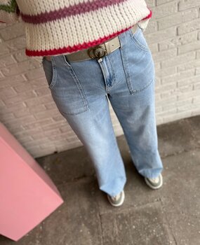 Cup Of Joe Denim LULU AQUA BLUE Cup Of Joe Denim LULU AQUA BLUE