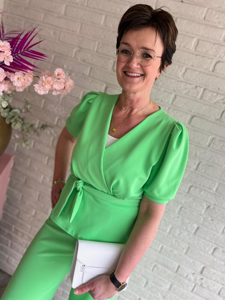 SisterSpoint TOP NASA-T SUMMER GREEN