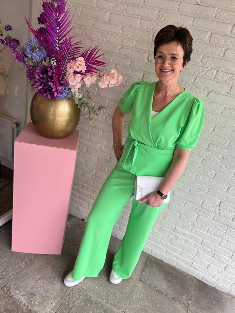 SisterSpoint TOP NASA-T SUMMER GREEN