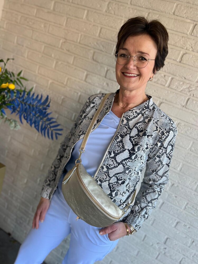 Mi Piace BOMBERJACK TRAVELSTOF 202463 KIT SNAKE PRINT