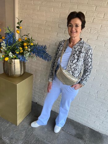 Mi Piace BOMBERJACK TRAVELSTOF 202463 KIT SNAKE PRINT