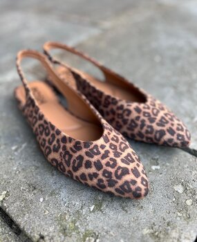 Poelman SLINGBACK ANNA LEOPARD Poelman SLINGBACK ANNA LEOPARD
