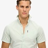 Superdry OXFORD S/S SHIRT LIGHT GREEN