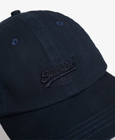 Superdry VINTAGE EMBOIDERY CAP ECLIPSE NAVY