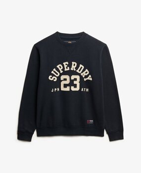 Superdry VINTAGE ATHLETIC CREW ECLIPSE NAVY Superdry VINTAGE ATHLETIC CREW ECLIPSE NAVY