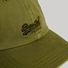 Superdry VINTAGE EMBROIDERY CAP OLIVE KHAKI Superdry VINTAGE EMBROIDERY CAP OLIVE KHAKI