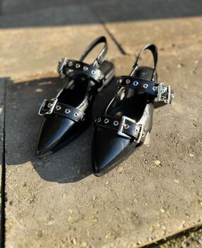 Poelman SLINGBACK JULIA BLACK Poelman SLINGBACK JULIA BLACK